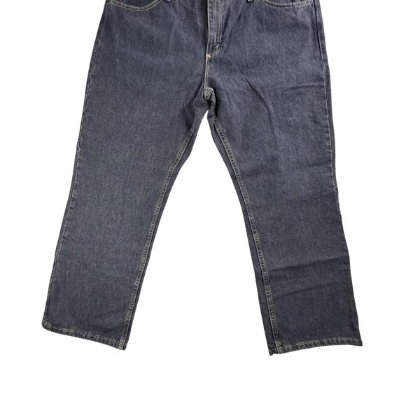 Magellan Jeans Mens 40x30 Blue Boot Cut Denim Straight Leg Cotton Pants Outdoor - Picture 8 of 14